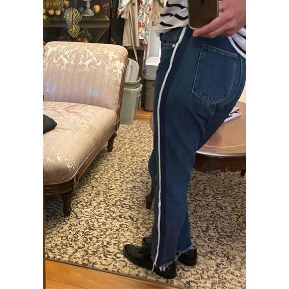 91 Cotton On High 90s 100% Cotton Jeans, Size 4. Button fly - Picture 5 of 13